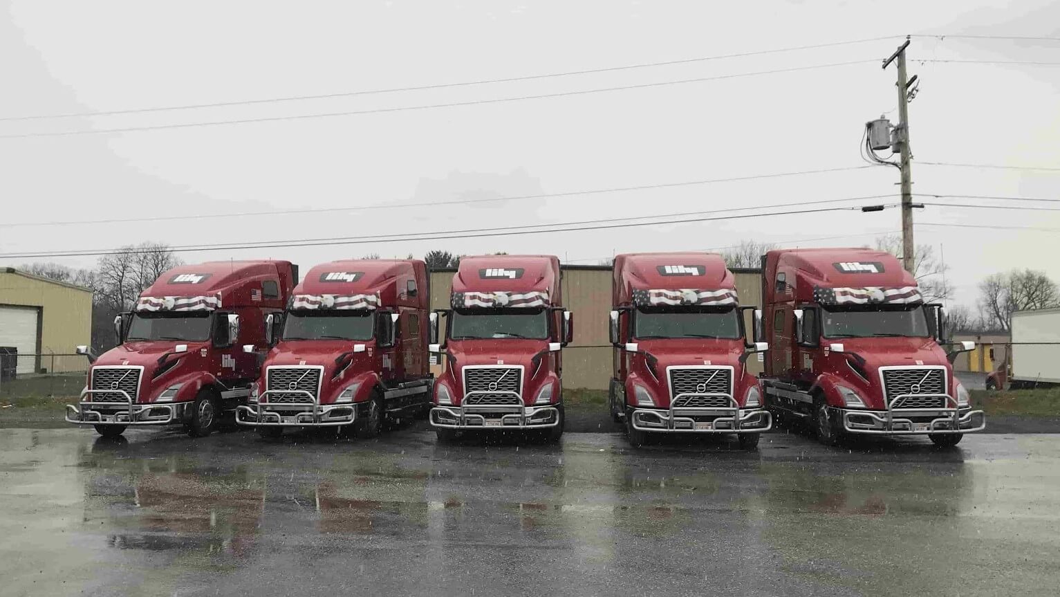 Lily Transportation trucks